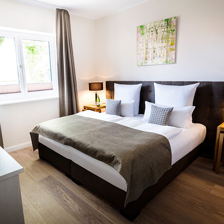 Schlafzimmer Gartenvilla Weissenhaus