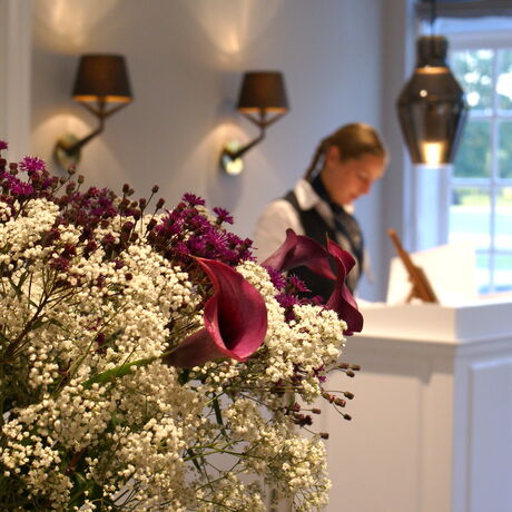 Ihre Gastgeber beim Frühstück